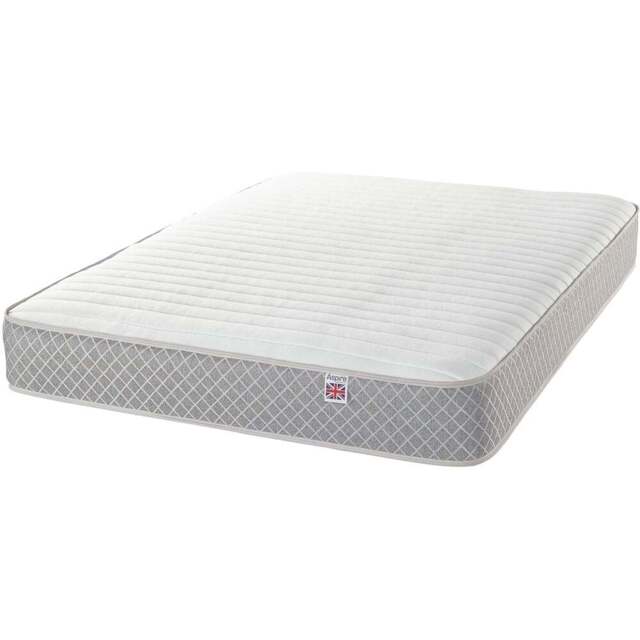 Aspire Furniture King Size Dual Layer Pro Hybrid Eco Foam Mattress - White - Aspire Beds - Wilko - image 1