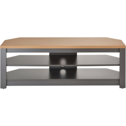 TTAP Memphis 2 Shelf Grey TV Stand - Size: 14.4 x 100 x 39.5cm - Wilko - thumbnail 4
