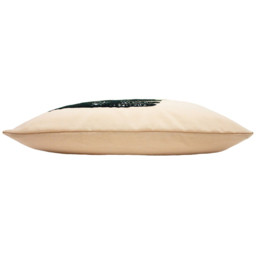 furn. Ashram Hands Blush Embroidered Cushion - Size: 50 x 35cm - Pink - Wilko - thumbnail 4