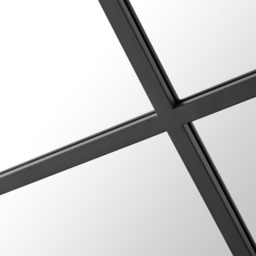 Furniturebox Yuki Black Window Full Length Wall Mirror 180 x 90cm - Wilko - thumbnail 5