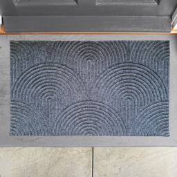 My Home Rubber Doormat Grey - Wilko - thumbnail 3