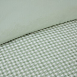 Josette Frill Duvet Set Green Single - Wilko - thumbnail 5