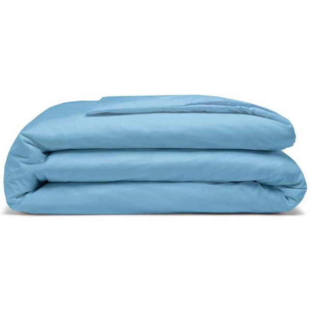 Serene King Size Sky Blue Duvet Cover - Wilko - image 1