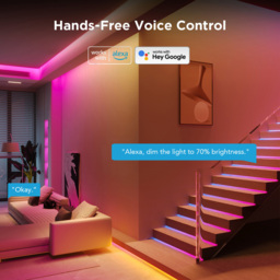 Govee RGBICW LED Smart Strip Light 10m - Size: 23.6 x 21 x 7cm - Multi - Wilko - thumbnail 7