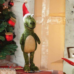Marco Paul T-rexie Green Christmas Decoration - Size: 20 x 20 x 10cm - Wilko - thumbnail 3