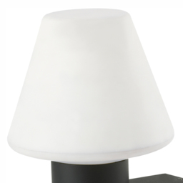 Luxform 230V Anthracite Melville Wall Light - Size: 23 x 19 x 24.5cm - Black - Wilko - thumbnail 4