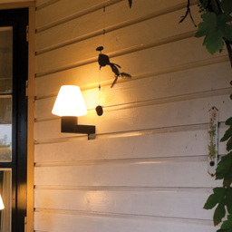 Luxform 230V Anthracite Melville Wall Light - Size: 23 x 19 x 24.5cm - Black - Wilko - thumbnail 3