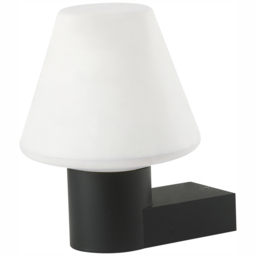 Luxform 230V Anthracite Melville Wall Light - Size: 23 x 19 x 24.5cm - Black - Wilko