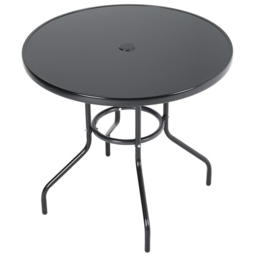 Living and Home 4 Seater Garden Dining Set Black and Grey - Wilko - thumbnail 4