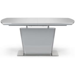 Julian Bowen Como 4 Seater Grey High Gloss Table Set - Wilko - thumbnail 7