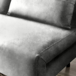 Furniturebox Billie 2 Seater Grey Velvet Sofa Bed - Wilko - thumbnail 3