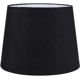 ValueLights Aspen Black XL Tapered Lamp Shade - Size: 45.5 x 33 x 45.5cm - Wilko