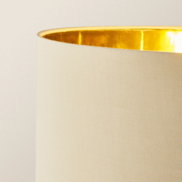 ValueLights Christina Beige and Gold Palm Leaf Floor Lamp and Bulb - Size: 157.5 x 35 x 35cm - Wilko - thumbnail 4