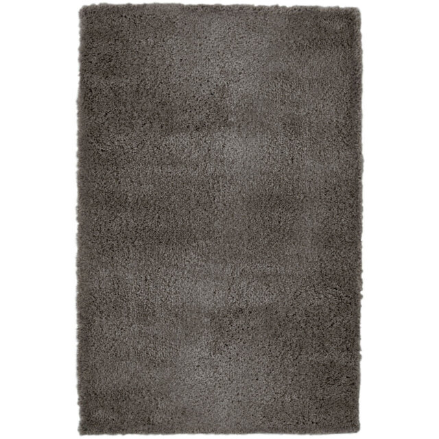 Homemaker Charcoal Snug Plain Shaggy Rug 80 x 150cm - Grey - Wilko - image 1