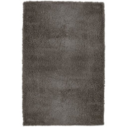Homemaker Charcoal Snug Plain Shaggy Rug 80 x 150cm - Grey - Wilko