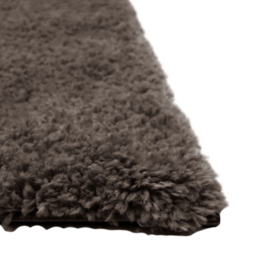 Homemaker Charcoal Snug Plain Shaggy Rug 80 x 150cm - Grey - Wilko - thumbnail 6
