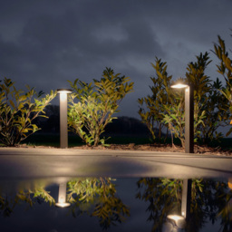 Nordlux Rica Black Round Solar Garden Light - Size: 60 x 15 x 60cm - Wilko - thumbnail 3