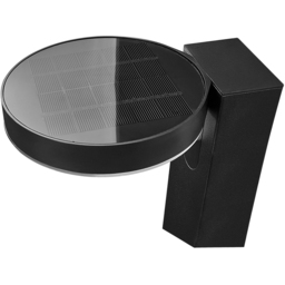 Nordlux Rica Black Round Solar Garden Light - Size: 60 x 15 x 60cm - Wilko - thumbnail 6