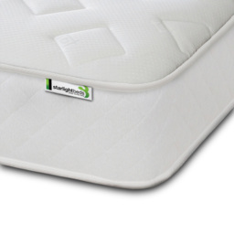 Starlight Beds Jump n Tac Shorty White Memory Foam with Spring Mattress - Wilko - thumbnail 4