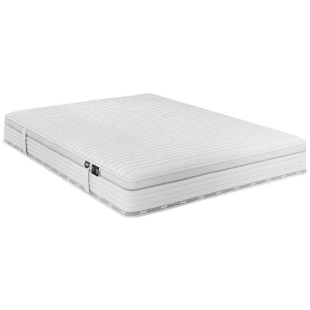 Jay-Be King Size Firm Hybrid 2000 e-Pocket Truecore Eco-Friendly Mattress - White - Wilko - image 1