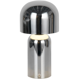 Lighting Collection Chrome Rechargeable LED Table Lamp - Size: 28 x 14 x 14cm - Wilko - thumbnail 4