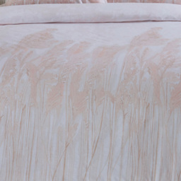 Yard Pampas Double Blush Washed Cotton Duvet Cover Set - Pink - Yard Living - Wilko - thumbnail 4