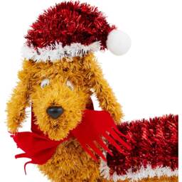 Tinsel Santa Paws - Brown - Wilko - thumbnail 3
