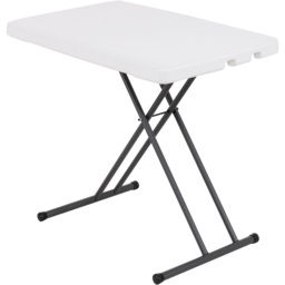 Lifetime Products Foldable Personal Table White - Size: 53.3 x 76.2 x 49.2cm - Wilko - thumbnail 3