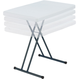 Lifetime Products Foldable Personal Table White - Size: 53.3 x 76.2 x 49.2cm - Wilko - thumbnail 5