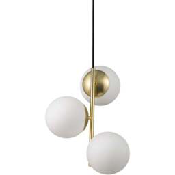 Nordlux Lilly Brass Pendant Lamp - Size: 36.5 x 32 x 36.5cm - Gold - Wilko - thumbnail 1