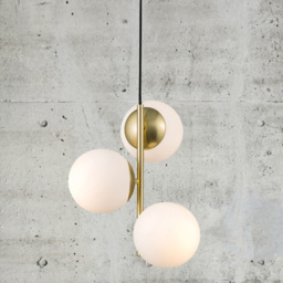 Nordlux Lilly Brass Pendant Lamp - Size: 36.5 x 32 x 36.5cm - Gold - Wilko - thumbnail 7