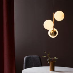 Nordlux Lilly Brass Pendant Lamp - Size: 36.5 x 32 x 36.5cm - Gold - Wilko - thumbnail 3