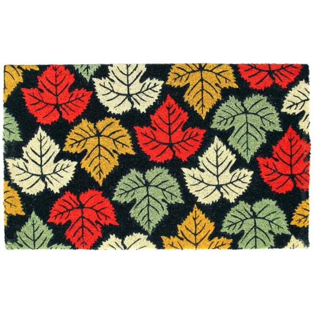 Coco & Coir Maple Rain Coir Door Mat 45 x 75cm - n/a - Coco & Coir ® - Wilko - image 1