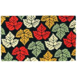Coco & Coir Maple Rain Coir Door Mat 45 x 75cm - n/a - Coco & Coir ® - Wilko