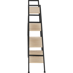 tectake Newcastle 4 Tier Light Wood Oak Sonoma Ladder Shelf - Size: 139 x 35.5 x 57.5cm - Brown - Wilko - thumbnail 5