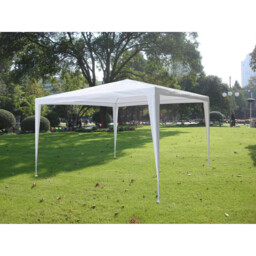 Outdoor Essentials 3m White Party Gazebo - Size: 3 x 3m - Blue - Wilko - thumbnail 4