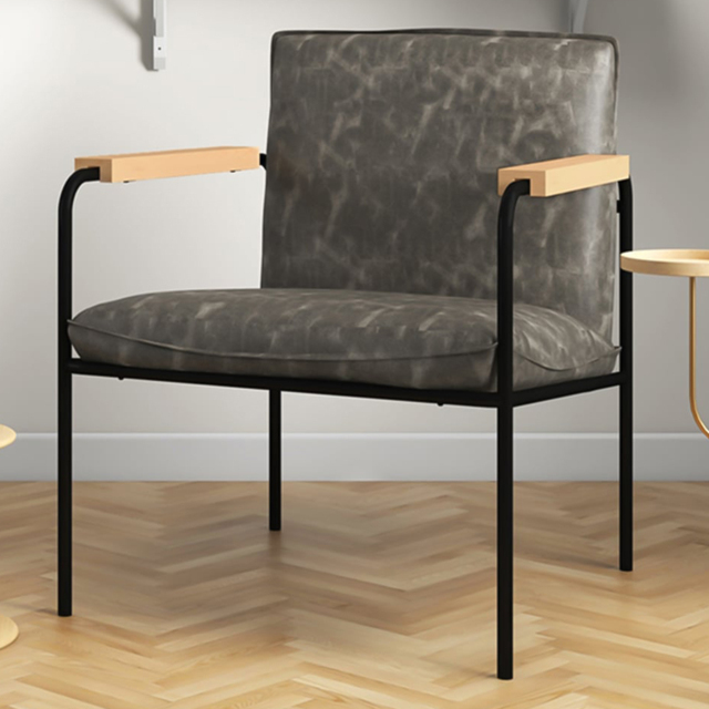 Costway Grey Accent Chair - Size: Single - Wilko - image 1