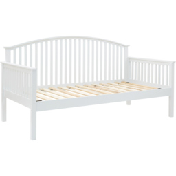 GFW Madrid Single White Wooden Day Bed - Wilko - thumbnail 3