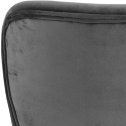 Florence Batilda Set of 2 Dark Grey Dining Chairs - Furniture To Go - Wilko - thumbnail 6