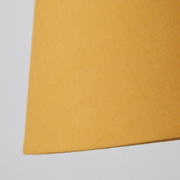 Lighting Collection Yates Ochre Tapered Lamp Shade 20cm - Size: 6.3 x 21.5 x 21.5cm - Wilko - thumbnail 5