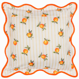 Furn Fruits Yellow Oranges Stripe Cushion 45 x 45cm - Wilko - thumbnail 4