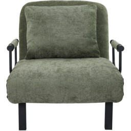 Ivy Sofa Bed Green - Size: Single - Wilko - thumbnail 4