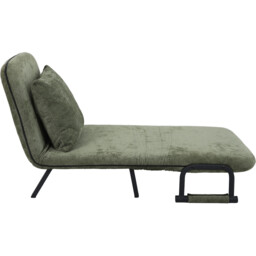 Ivy Sofa Bed Green - Size: Single - Wilko - thumbnail 6