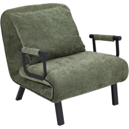 Ivy Sofa Bed Green - Size: Single - Wilko - thumbnail 7