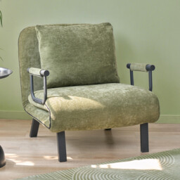 Ivy Sofa Bed Green - Size: Single - Wilko - thumbnail 3