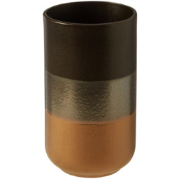 Premier Housewares Nixon Stoneware Vase - Size: 14 x 14 x 22cm - Brown - Wilko - thumbnail 3