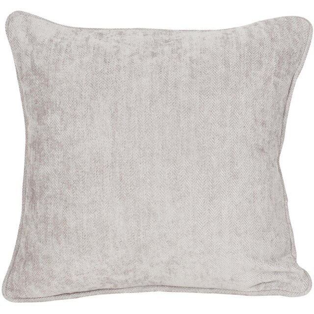 Divante Alden Cushion  - Dove Grey - Wilko - image 1