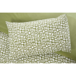 Rapport Home Pebbles Single Green Duvet Set - Wilko - thumbnail 4