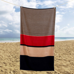 Rapport Home Hugo Beach Towel - Size: 85 x 160cm - Multi - Wilko - thumbnail 3