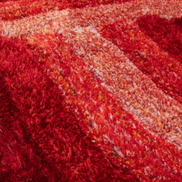 DS Living Wave Red Ultra Plush Rug 160 x 230cm - Wilko - thumbnail 4